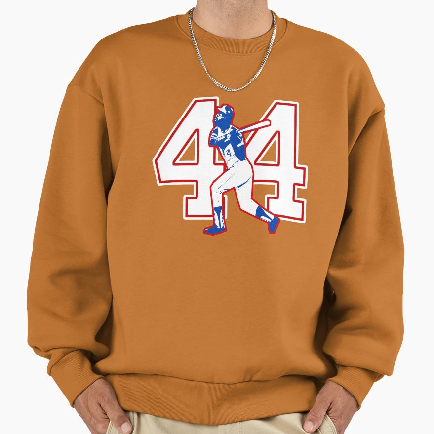 Hammerin Hank Atlanta Sweatshirt - Graphic Print Unisex - T-Shirt, Sweatshirt, Hoodie