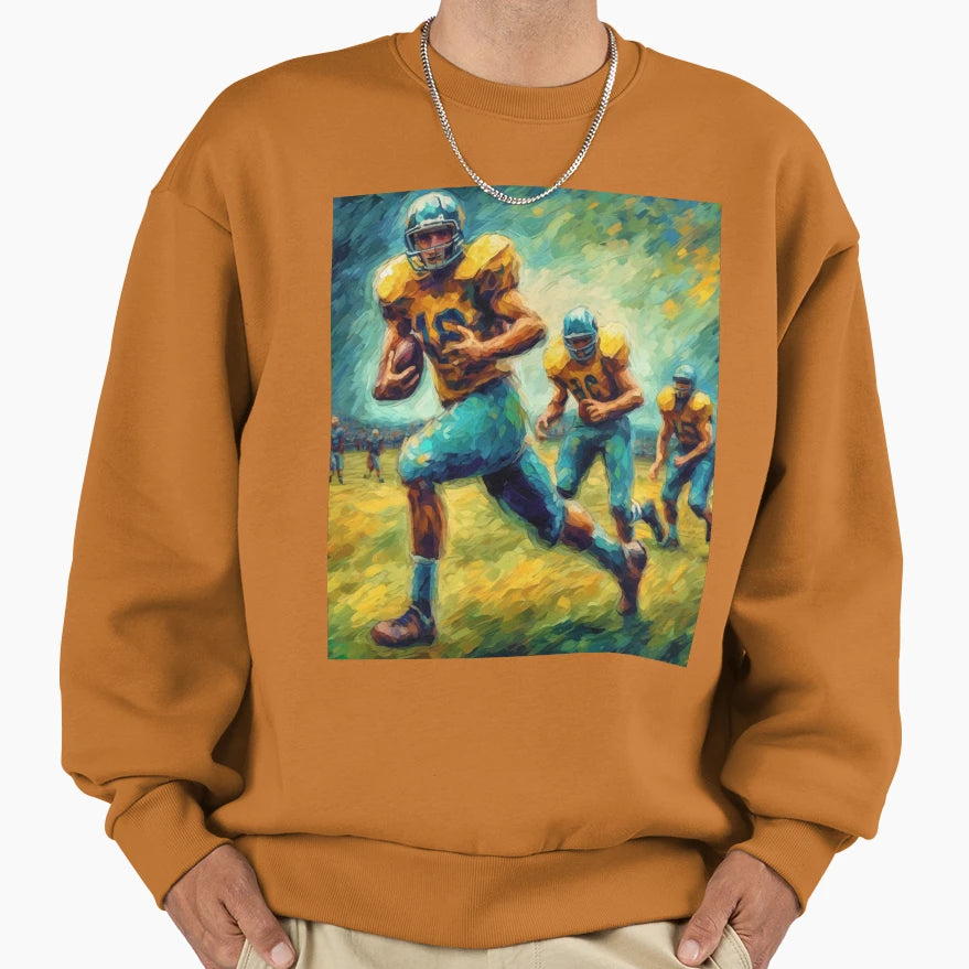 Touchdown Triumph Athletes Sweatshirt - Fun Novelty Design Men Women - T-Shirt, Sweatshirt, Hoodie