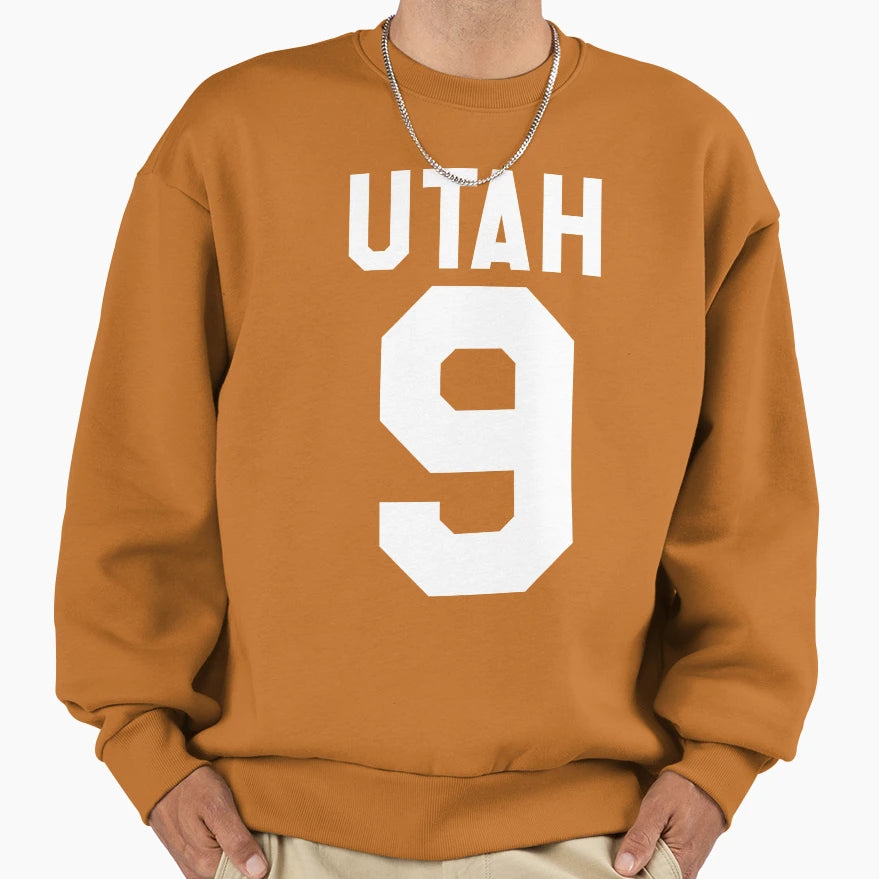 Utah 9 Sweatshirt - Casual Everyday Wear for Adults - T-Shirt, Sweatshirt, Hoodie