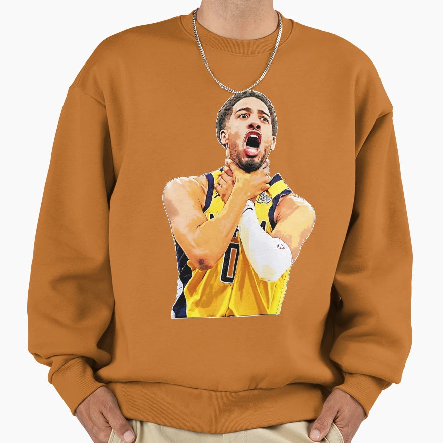 Hali Choke Sweatshirt - Fun Novelty Design Men Women - T-Shirt, Sweatshirt, Hoodie