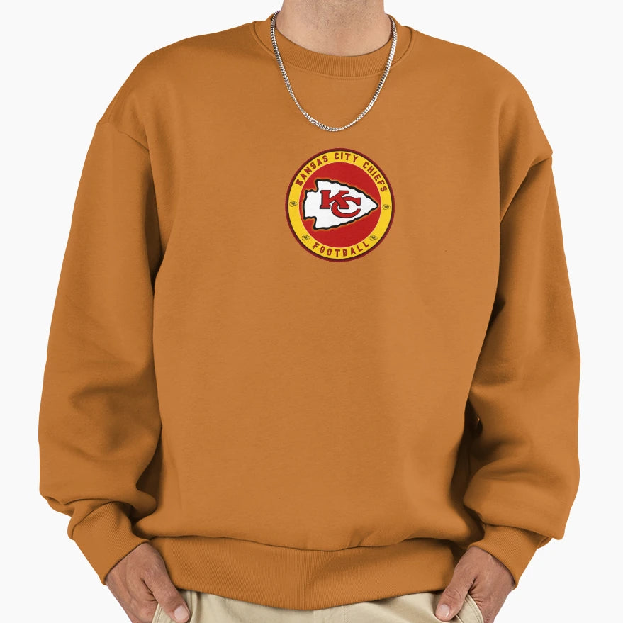 Chiefs Kansas Sweatshirt - Custom Art Print for Adults - T-Shirt, Sweatshirt, Hoodie