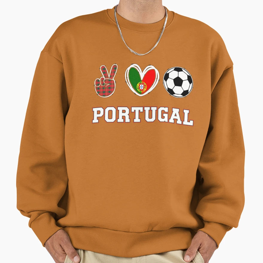 Portugal Inspired Everyday Sweatshirt - Graphic Print for Adults - T-Shirt, Sweatshirt, Hoodie