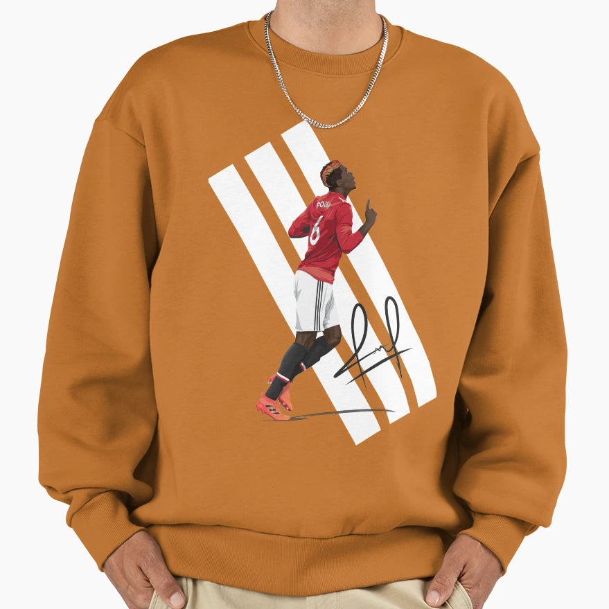Paul Pogba Sweatshirt - Minimalist Print Unisex - T-Shirt, Sweatshirt, Hoodie