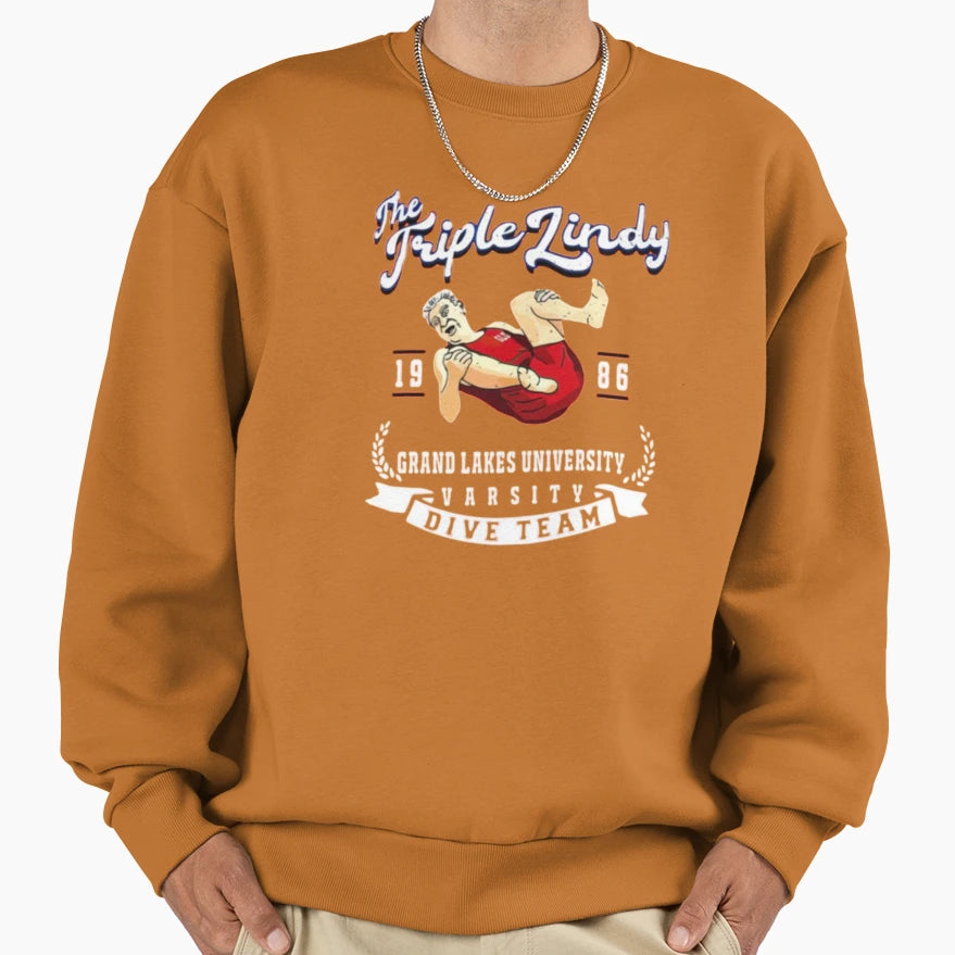 Triple Lindy Sweatshirt - Novelty Apparel Unisex - T-Shirt, Sweatshirt, Hoodie