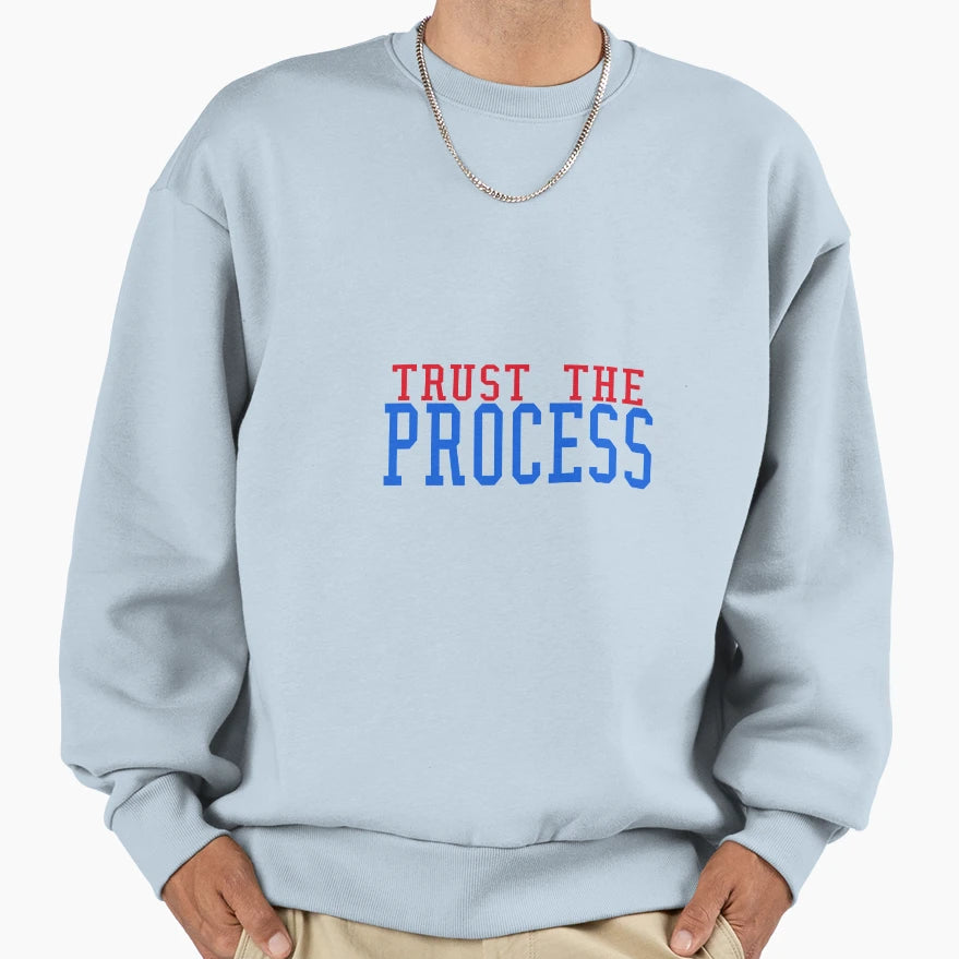 Sixers Trust Process Sweatshirt - Custom Art Print Unisex - T-Shirt, Sweatshirt, Hoodie