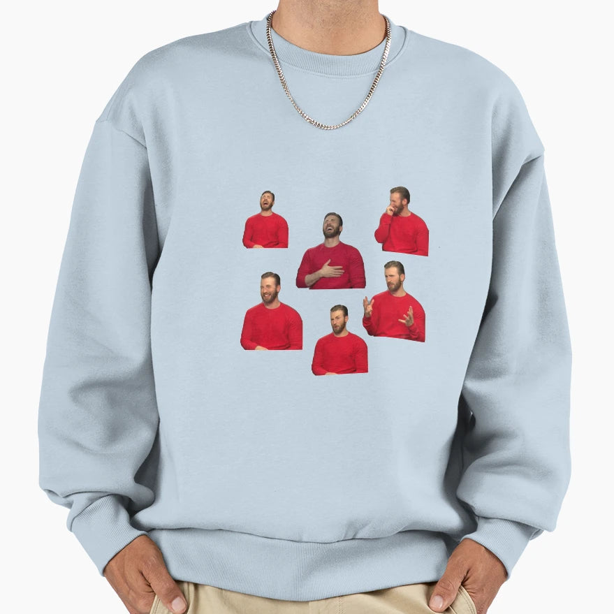 Chris Evans Left Peck Pack Sweatshirt - Unique Graphic Men Women - T-Shirt, Sweatshirt, Hoodie