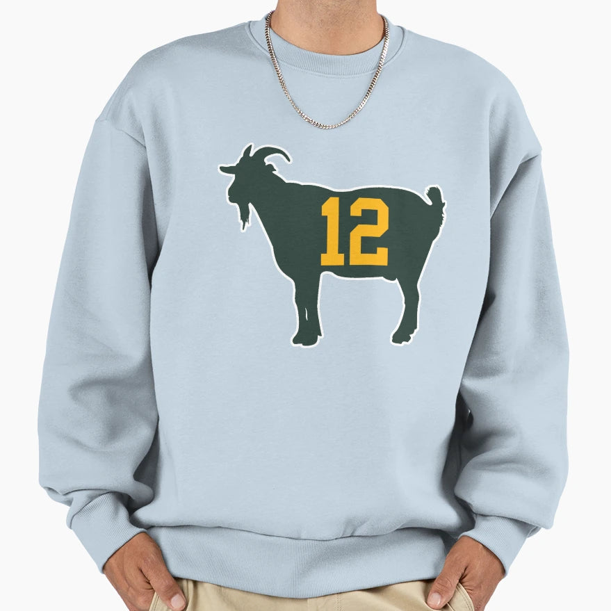Goat AR Sweatshirt - Minimalist Print for Adults - T-Shirt, Sweatshirt, Hoodie