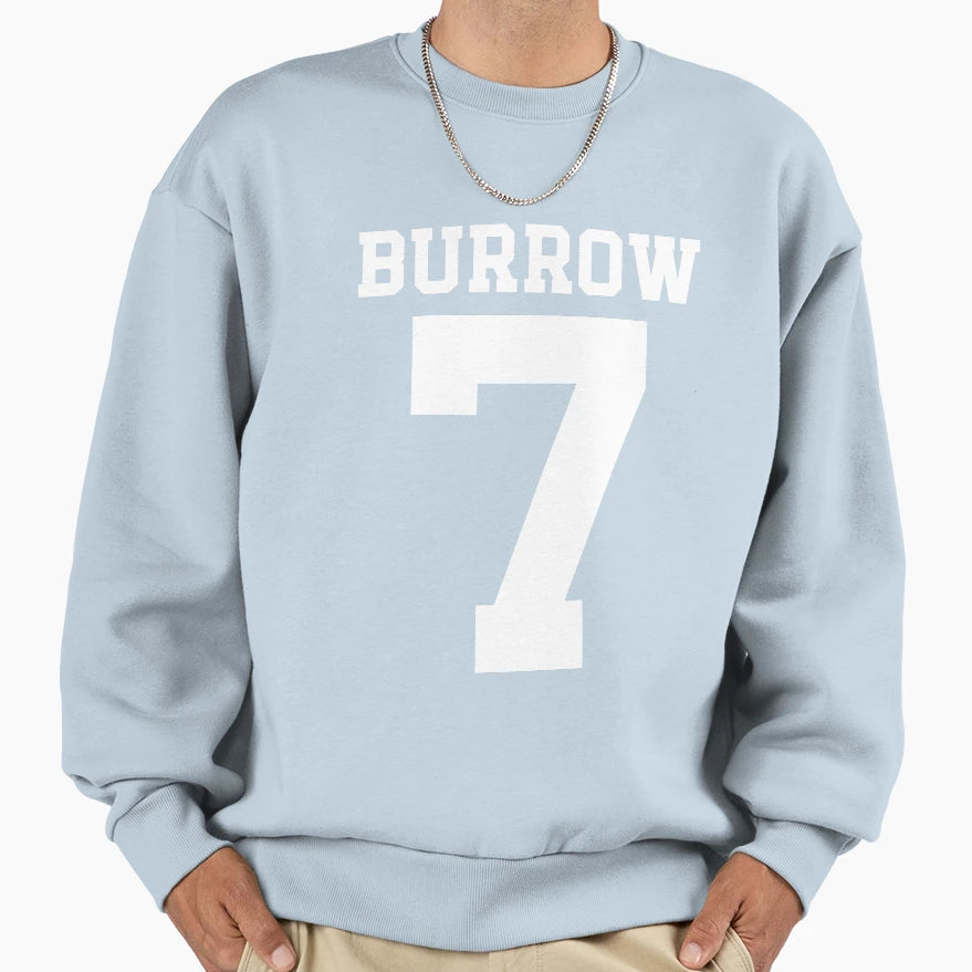 Rob Burrow Number 7 Sweatshirt - Aesthetic Graphic for Adults - T-Shirt, Sweatshirt, Hoodie