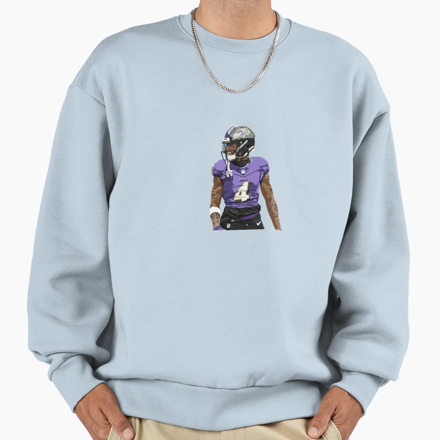 Zay Flowers Sweatshirt - Trendy Graphic Unisex - T-Shirt, Sweatshirt, Hoodie