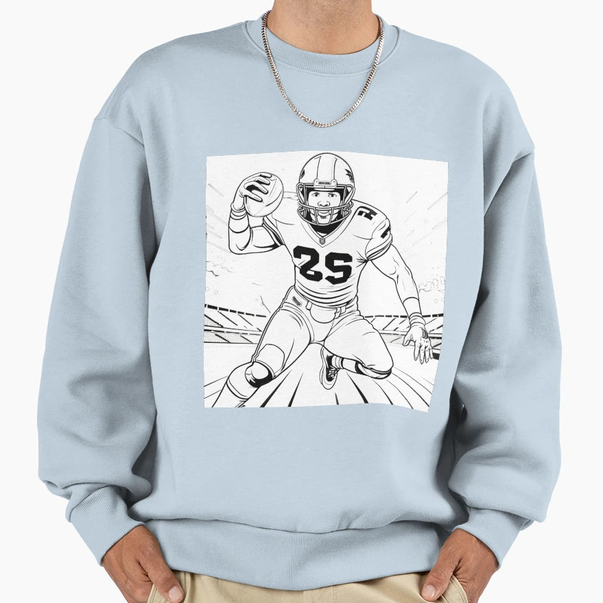 Nfl Player Sweatshirt - Casual Everyday Wear Men Women - T-Shirt, Sweatshirt, Hoodie