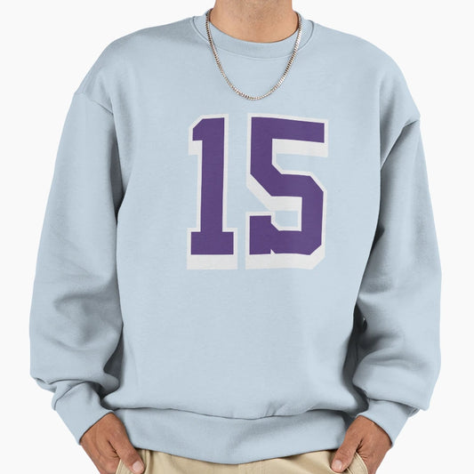 15 Yoker Sweatshirt - Minimalist Print for Adults - T-Shirt, Sweatshirt, Hoodie