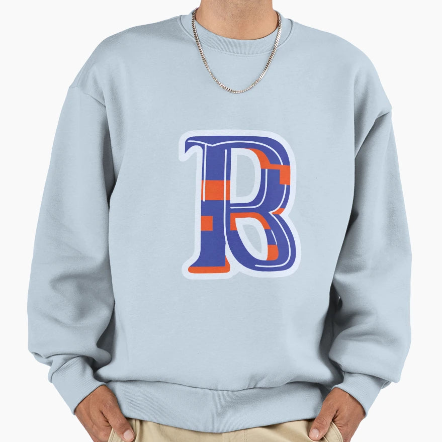 Letter B Sweatshirt - Graphic Print Men Women - T-Shirt, Sweatshirt, Hoodie