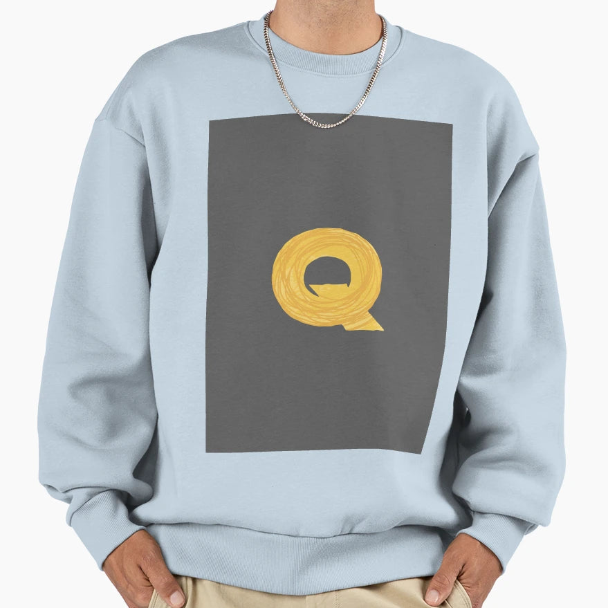 Letters Names Are Letter Q Sweatshirt - Streetwear Style for Adults - T-Shirt, Sweatshirt, Hoodie