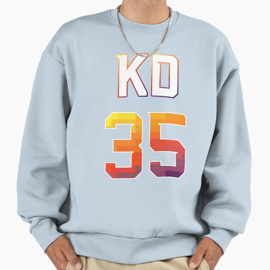 Kevin Durant Statement Jersey Sweatshirt - Unique Graphic Unisex - T-Shirt, Sweatshirt, Hoodie