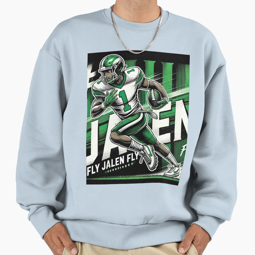 JH Dynamic Football Action Fly Sweatshirt - Casual Everyday Wear Men Women - T-Shirt, Sweatshirt, Hoodie