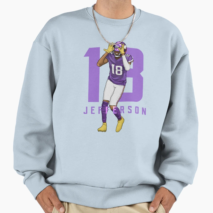 Jefferson 18 Sweatshirt - Novelty Apparel Unisex - T-Shirt, Sweatshirt, Hoodie
