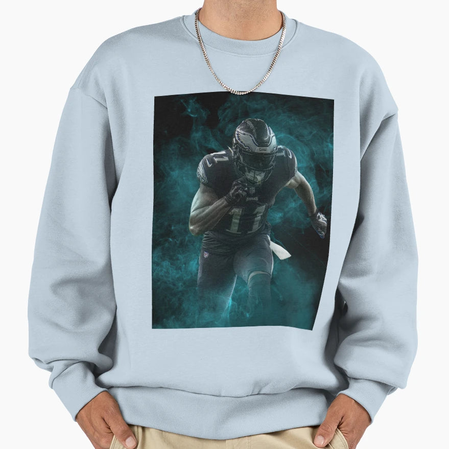 J Brown Philadelphia Sports Art Sweatshirt - Unique Graphic for Adults - T-Shirt, Sweatshirt, Hoodie