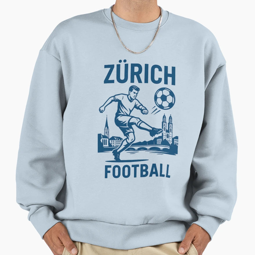 Zurich Football 1896 Sweatshirt - Casual Everyday Wear Men Women - T-Shirt, Sweatshirt, Hoodie