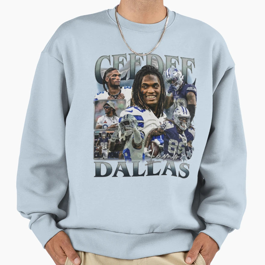 CL Football 90S Bootleg CL Dallas Sweatshirt - Casual Everyday Wear Unisex - T-Shirt, Sweatshirt, Hoodie