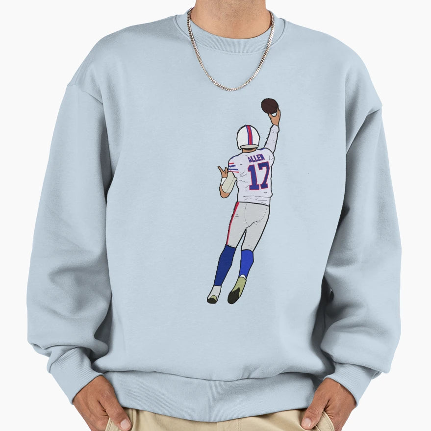 Josh Throws Sweatshirt - Novelty Apparel for Adults - T-Shirt, Sweatshirt, Hoodie
