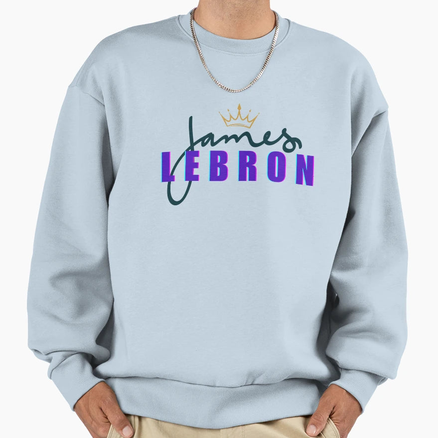 Lebron James Sweatshirt - Custom Art Print Unisex - T-Shirt, Sweatshirt, Hoodie