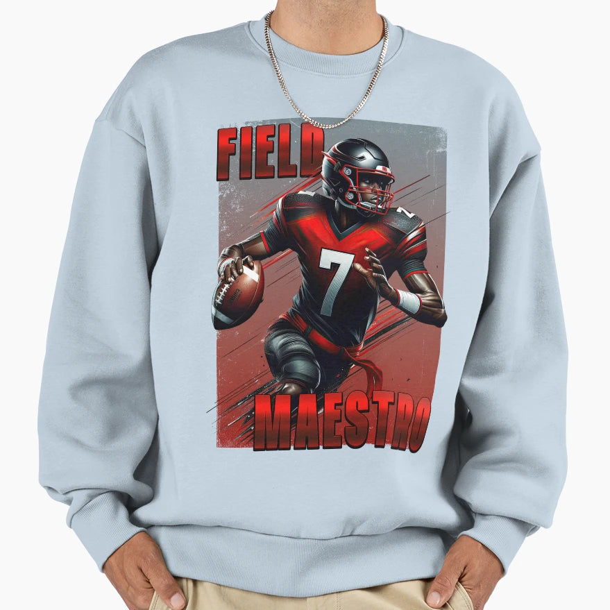 Field Maestro Sweatshirt - Trendy Graphic for Adults - T-Shirt, Sweatshirt, Hoodie
