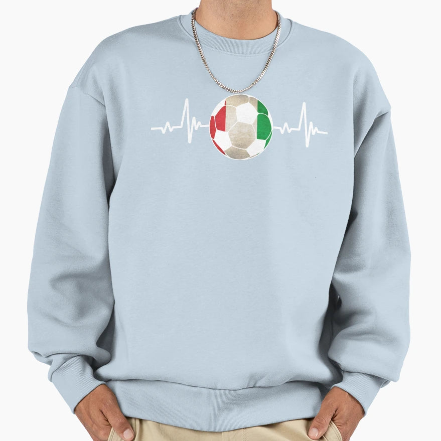 Football Italy Sweatshirt - Unique Graphic Unisex - T-Shirt, Sweatshirt, Hoodie