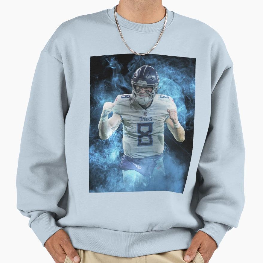 Will Levis Tennessee Sports Art Sweatshirt - Fun Novelty Design Unisex - T-Shirt, Sweatshirt, Hoodie