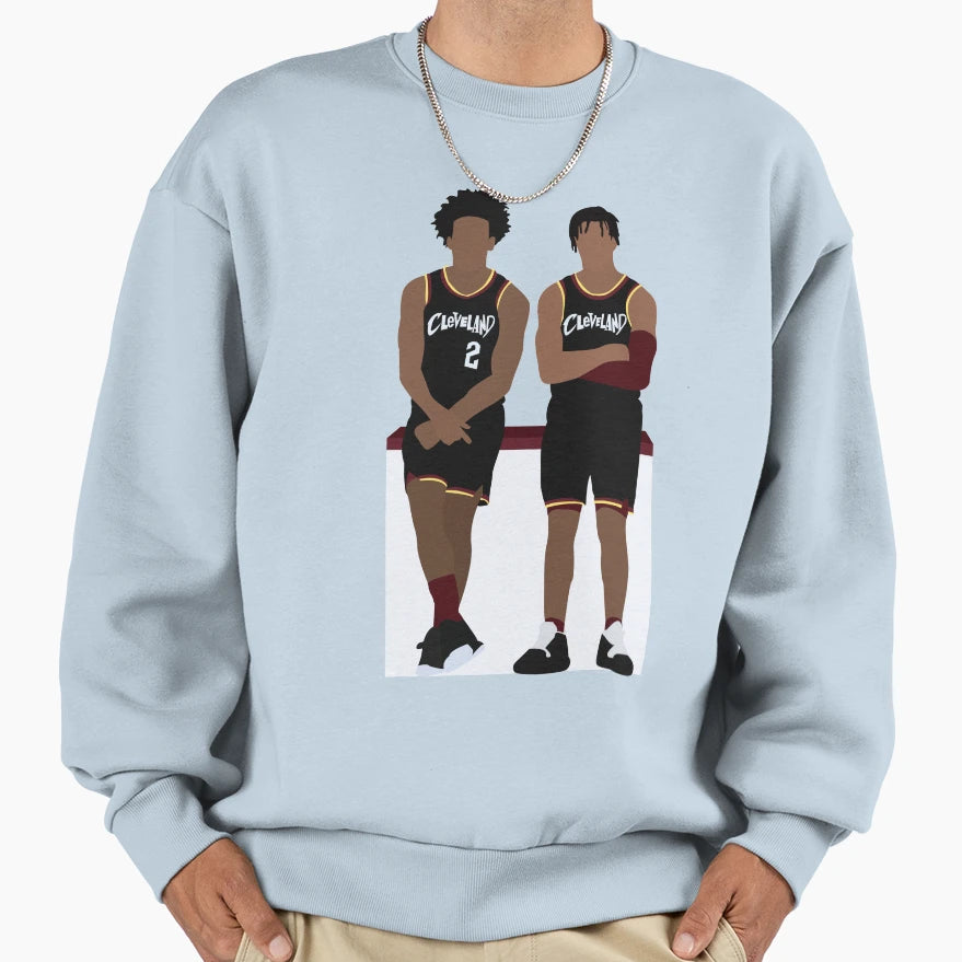 Collin Sexton Darius Garland Sweatshirt - Streetwear Style for Adults - T-Shirt, Sweatshirt, Hoodie