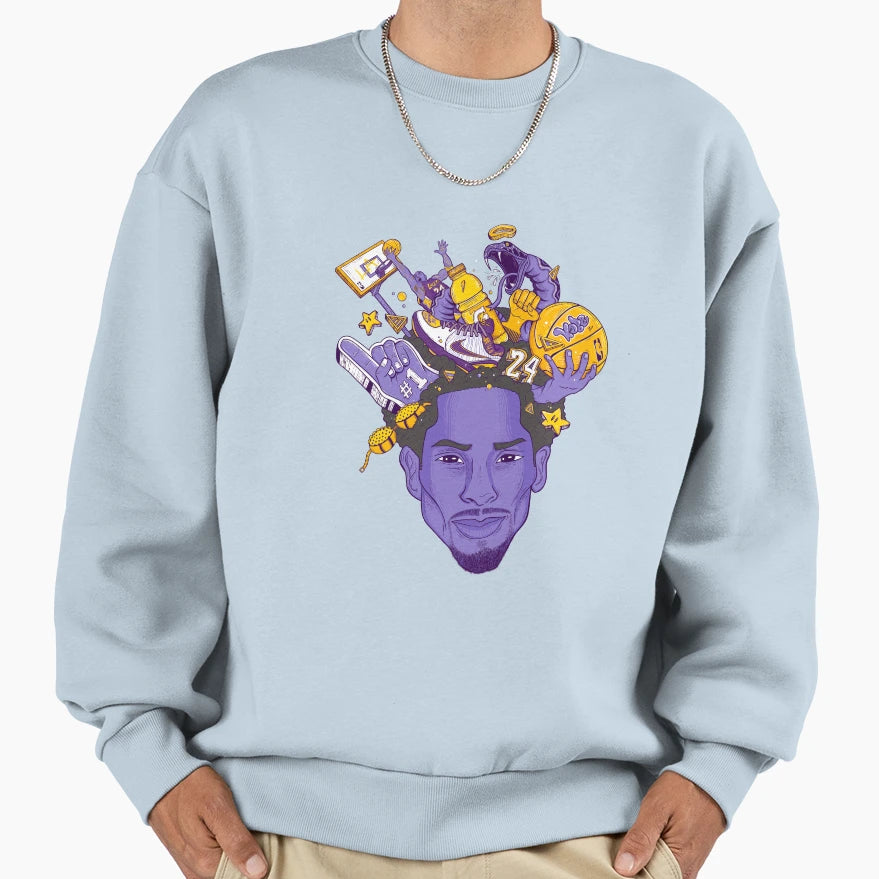 Kobe Black Mamba Sweatshirt - Trendy Graphic Men Women - T-Shirt, Sweatshirt, Hoodie