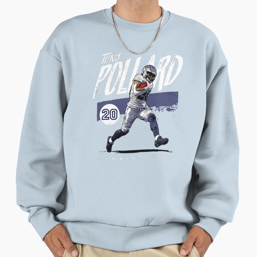 Tony Pollard Sweatshirt - Minimalist Print for Adults - T-Shirt, Sweatshirt, Hoodie