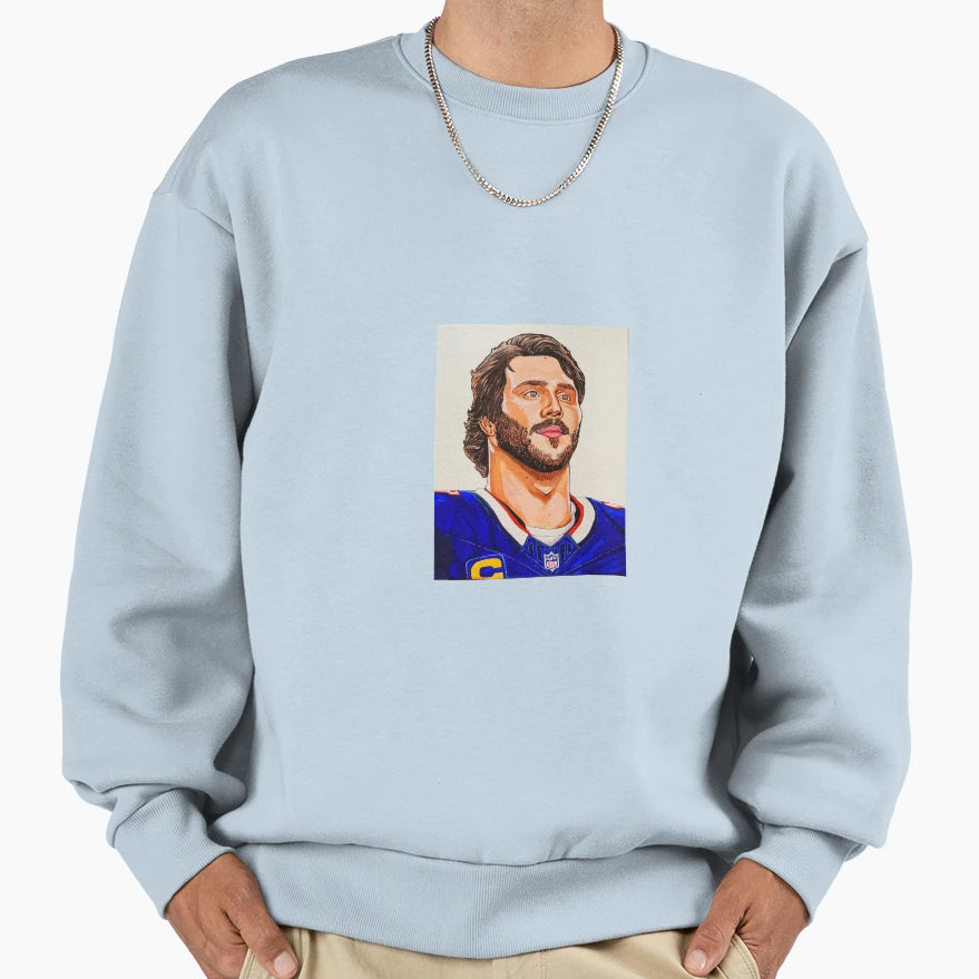 Buffalo Bills JA Sweatshirt - Minimalist Print Men Women - T-Shirt, Sweatshirt, Hoodie