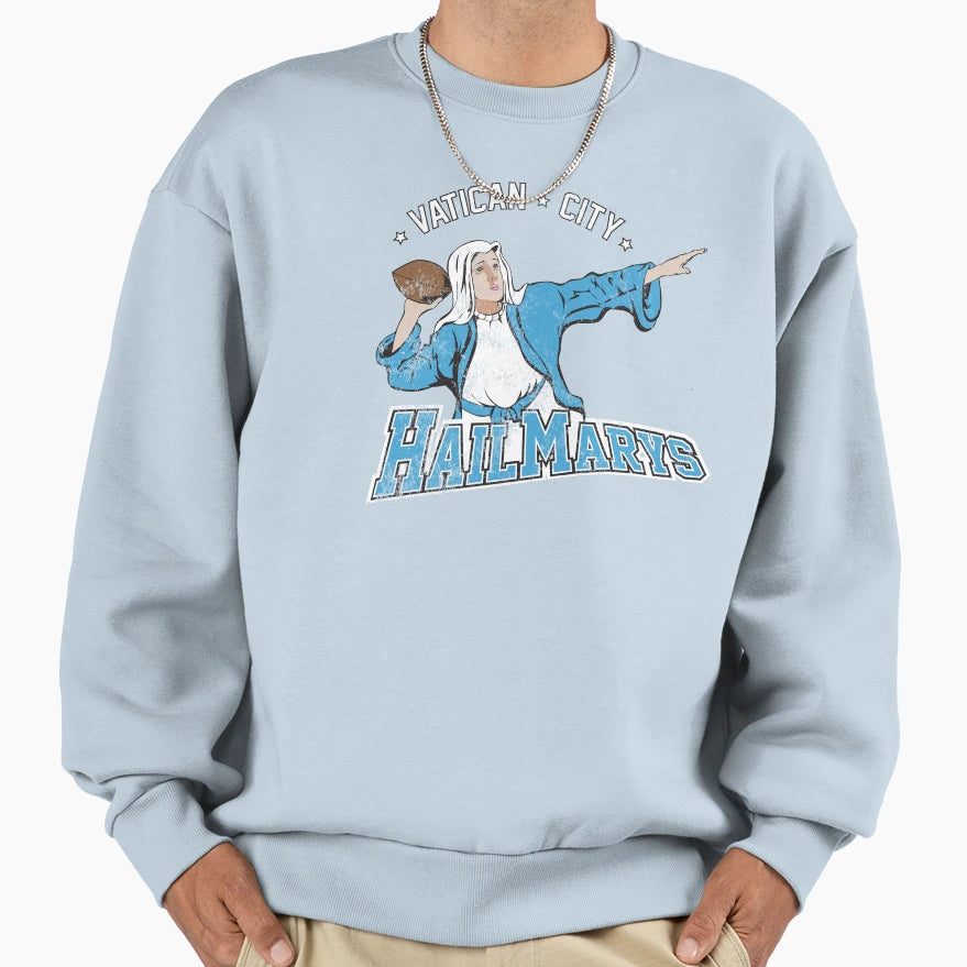 Vatican City Hailmarys Sweatshirt - Streetwear Style Unisex - T-Shirt, Sweatshirt, Hoodie