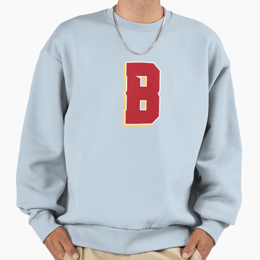 Big B Sweatshirt - Minimalist Print Unisex - T-Shirt, Sweatshirt, Hoodie
