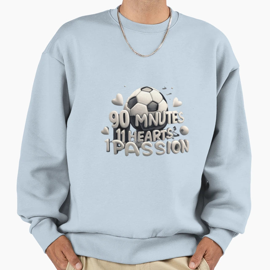 Soccer Sweatshirt - Trendy Graphic Men Women - T-Shirt, Sweatshirt, Hoodie