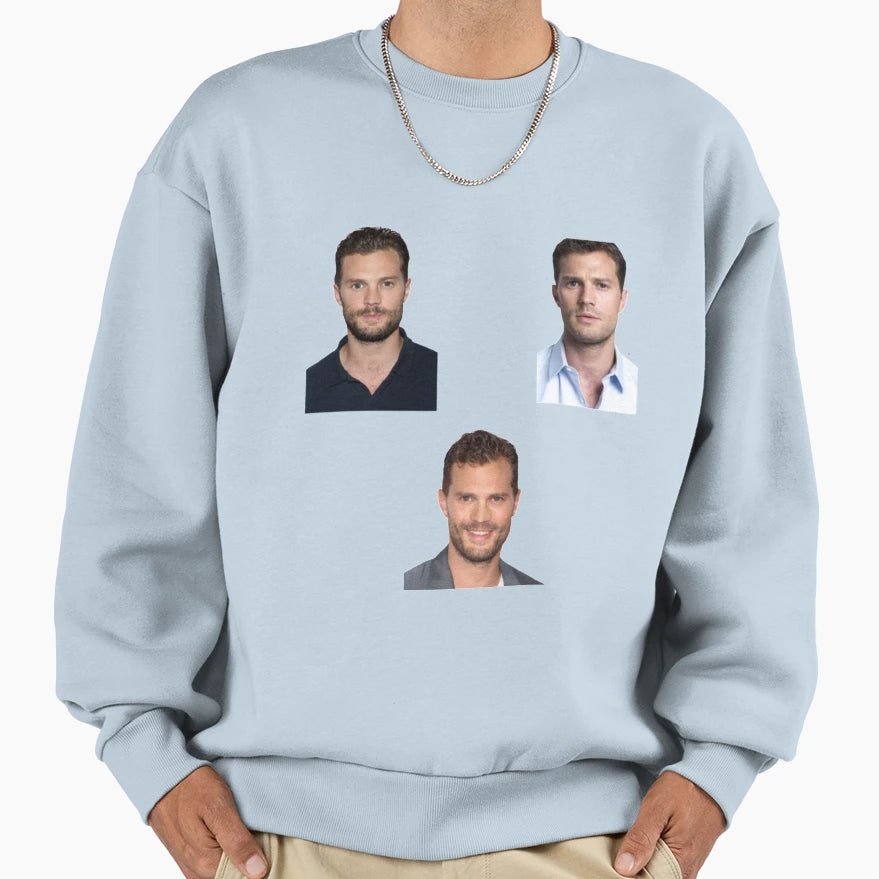 Jamie Dornan Sweatshirt - Graphic Print Unisex - T-Shirt, Sweatshirt, Hoodie