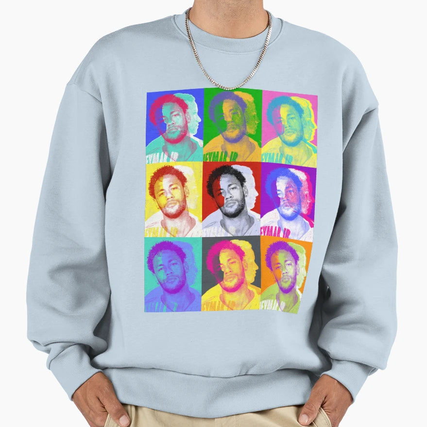 Ney Warhol Sweatshirt - Minimalist Print for Adults - T-Shirt, Sweatshirt, Hoodie