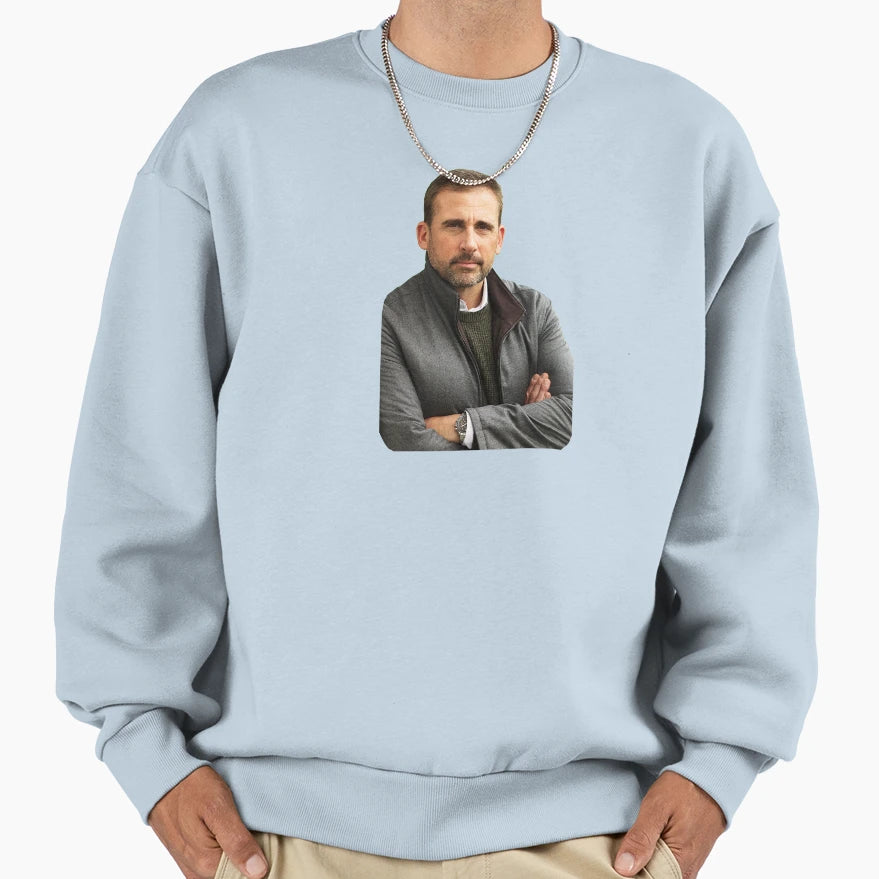 Steve Carell Sweatshirt - Casual Everyday Wear Men Women - T-Shirt, Sweatshirt, Hoodie