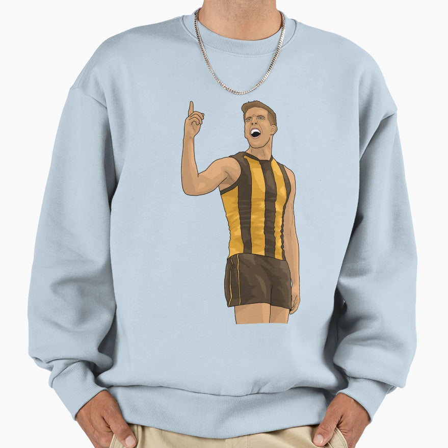 Luke Breust Sweatshirt - Trendy Graphic Men Women - T-Shirt, Sweatshirt, Hoodie