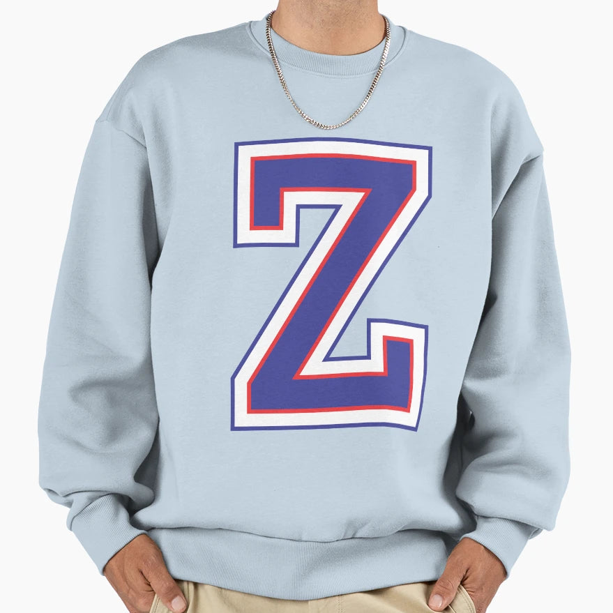 Alphabet Z Sweatshirt - Fun Novelty Design for Adults - T-Shirt, Sweatshirt, Hoodie