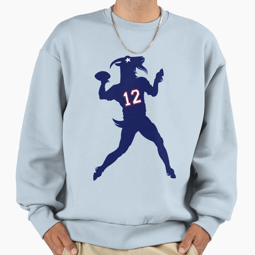 New England 12 Goat T-Shirt - Streetwear Style Unisex - T-Shirt, Sweatshirt, Hoodie