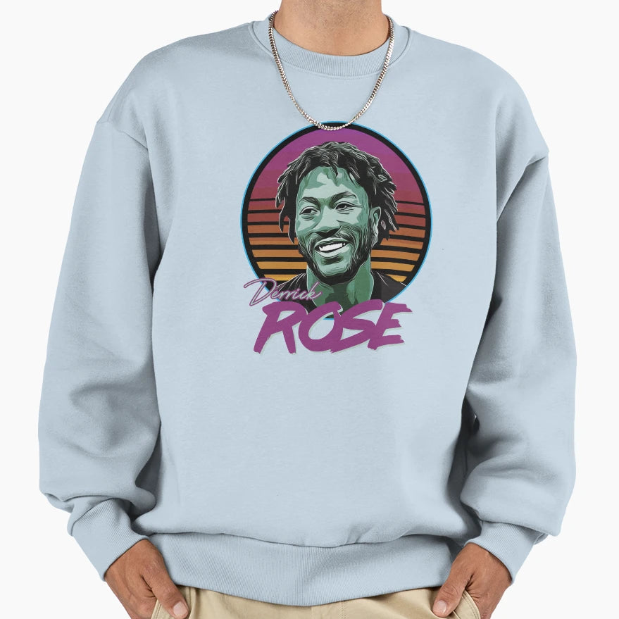 D Rose Sweatshirt - Fun Novelty Design for Adults - T-Shirt, Sweatshirt, Hoodie