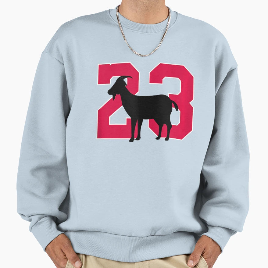 Goat 23 Logo Sweatshirt - Streetwear Style Unisex - T-Shirt, Sweatshirt, Hoodie