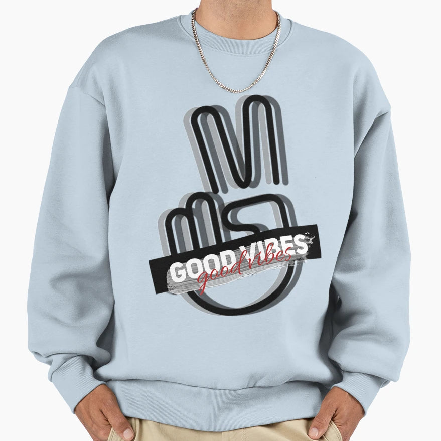 Good Vibes T Shirtgood Vibes T-Shirt - Graphic Print for Adults - T-Shirt, Sweatshirt, Hoodie