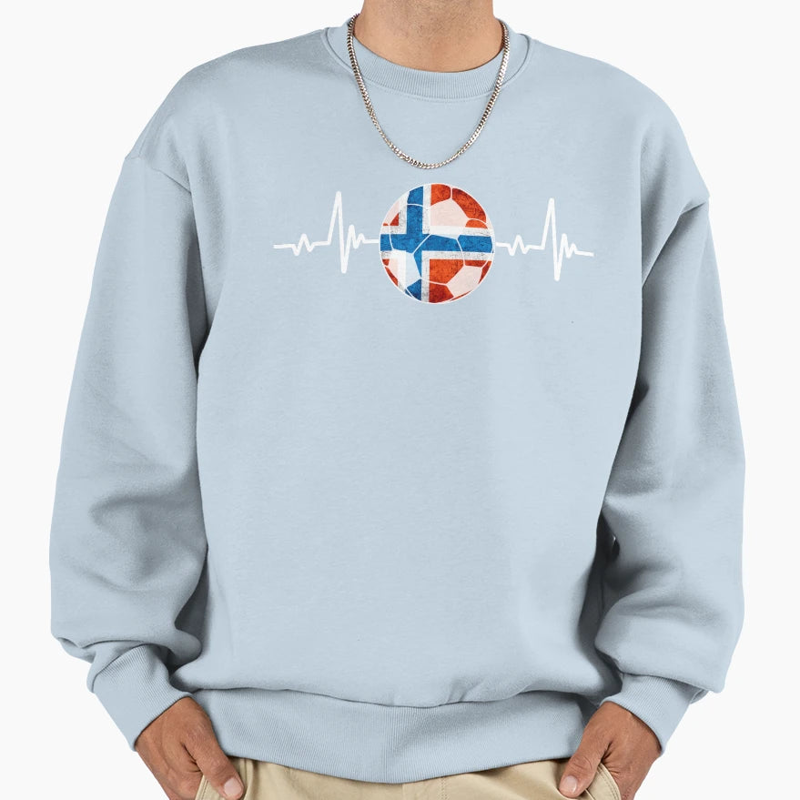Football Norway Sweatshirt - Trendy Graphic for Adults - T-Shirt, Sweatshirt, Hoodie