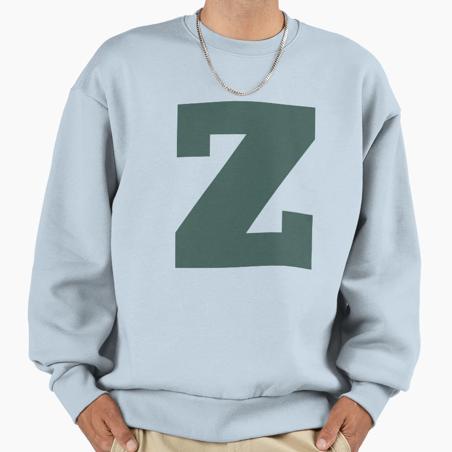 Z Slab Serif Sweatshirt - Novelty Apparel for Adults - T-Shirt, Sweatshirt, Hoodie