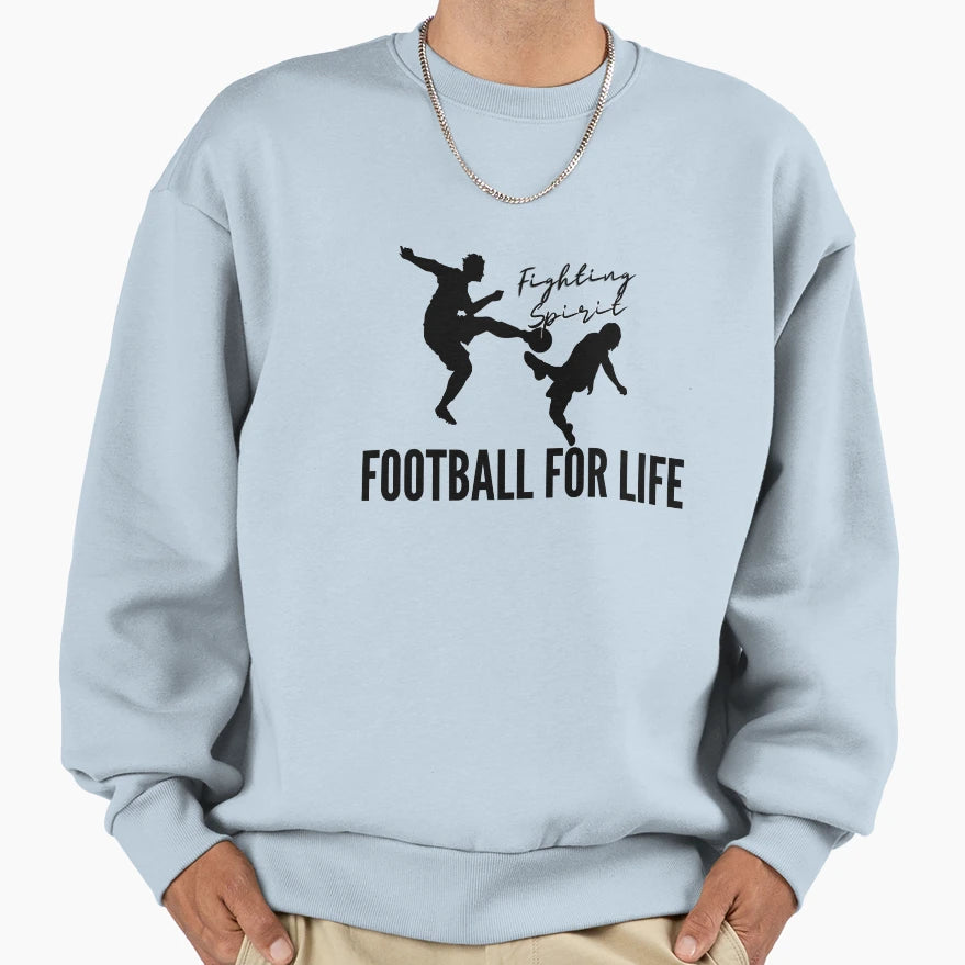 Dawnstore Fighting Spirit Sweatshirt - Novelty Apparel for Adults - T-Shirt, Sweatshirt, Hoodie