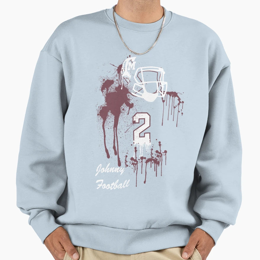 Johnny Football Sweatshirt - Unique Graphic Unisex - T-Shirt, Sweatshirt, Hoodie