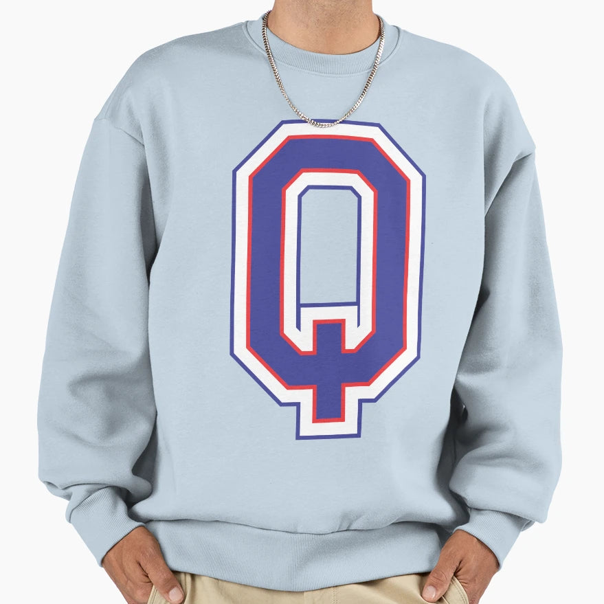 Alphabet Q Sweatshirt - Streetwear Style Unisex - T-Shirt, Sweatshirt, Hoodie