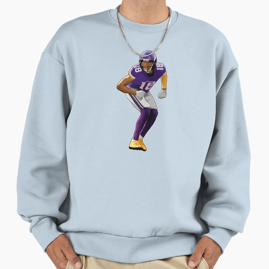 JJ 18 Touchdown Dance Sweatshirt - Fun Novelty Design Men Women - T-Shirt, Sweatshirt, Hoodie